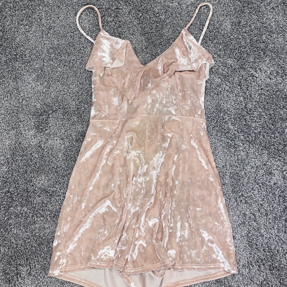 Velvet romper
